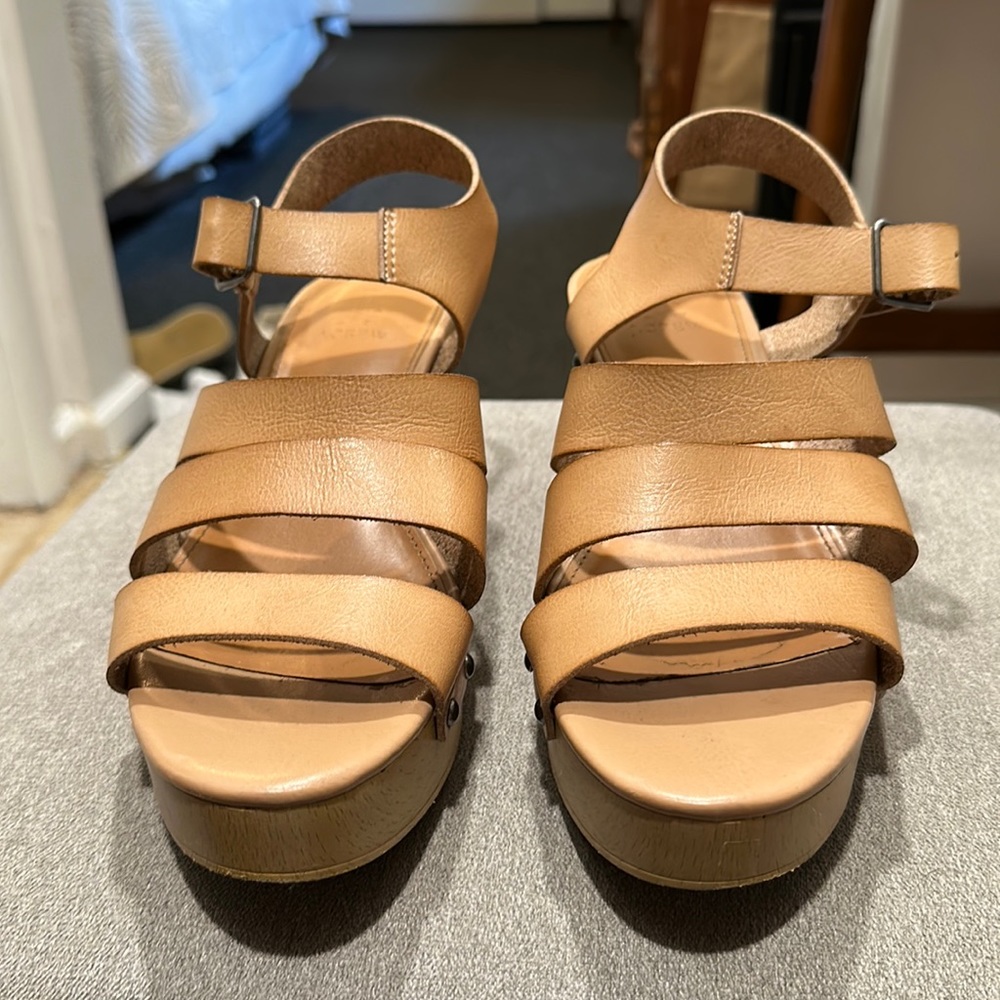 Jcrew strappy clogs